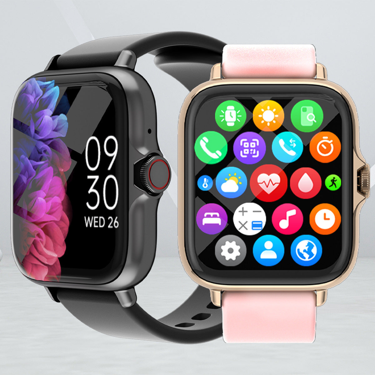Smart Watch Heart Rate Blood Pressure Monitor Step Sports Bracelet