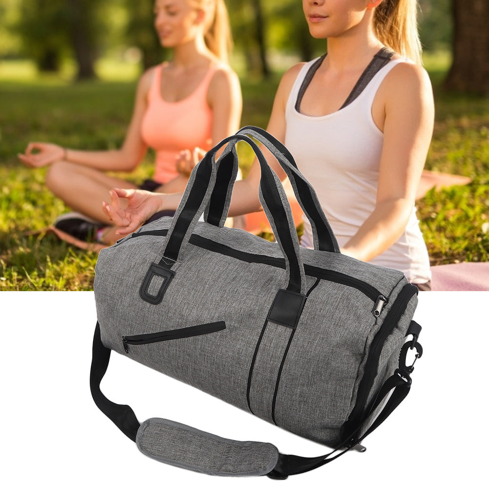 Outdoor Fashion Sport Gym Travel Leisure Shoulder Bag Fitness Yoga Cylinder Handbag