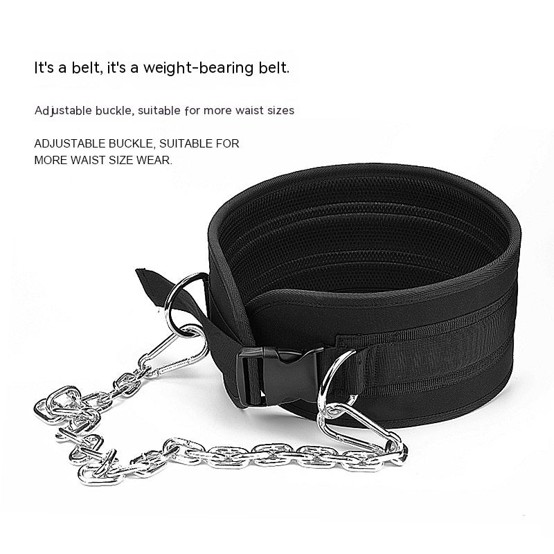 Belt Men's Pull-up Single Parallel Bars Gym Increased Barbell Disk Weight-bearing Auxiliary Equipment Equipment