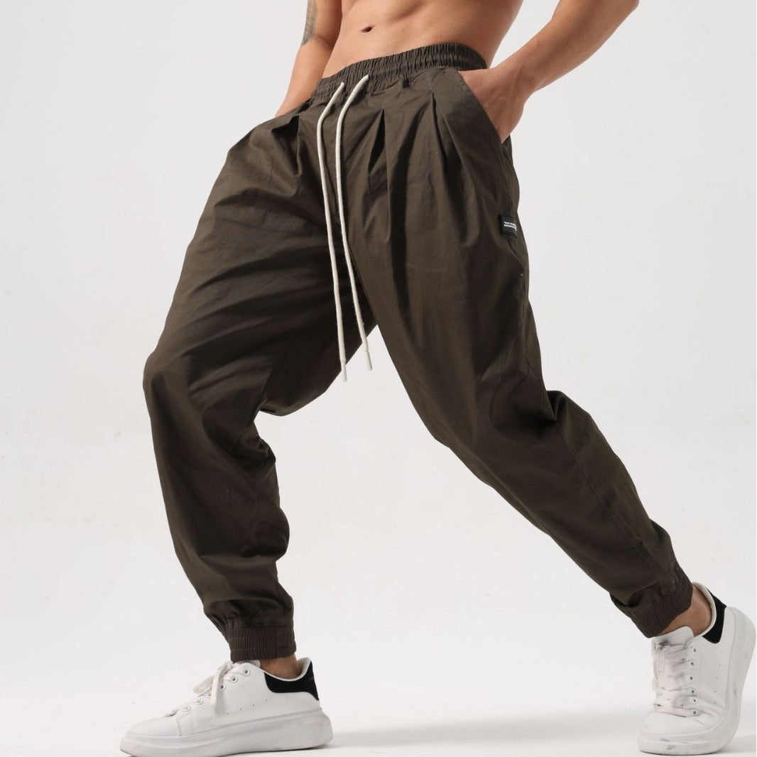 Fitness Trousers Men's Cotton Loose