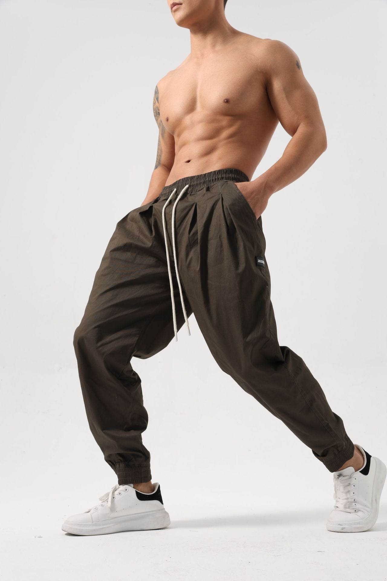 Fitness Trousers Men's Cotton Loose